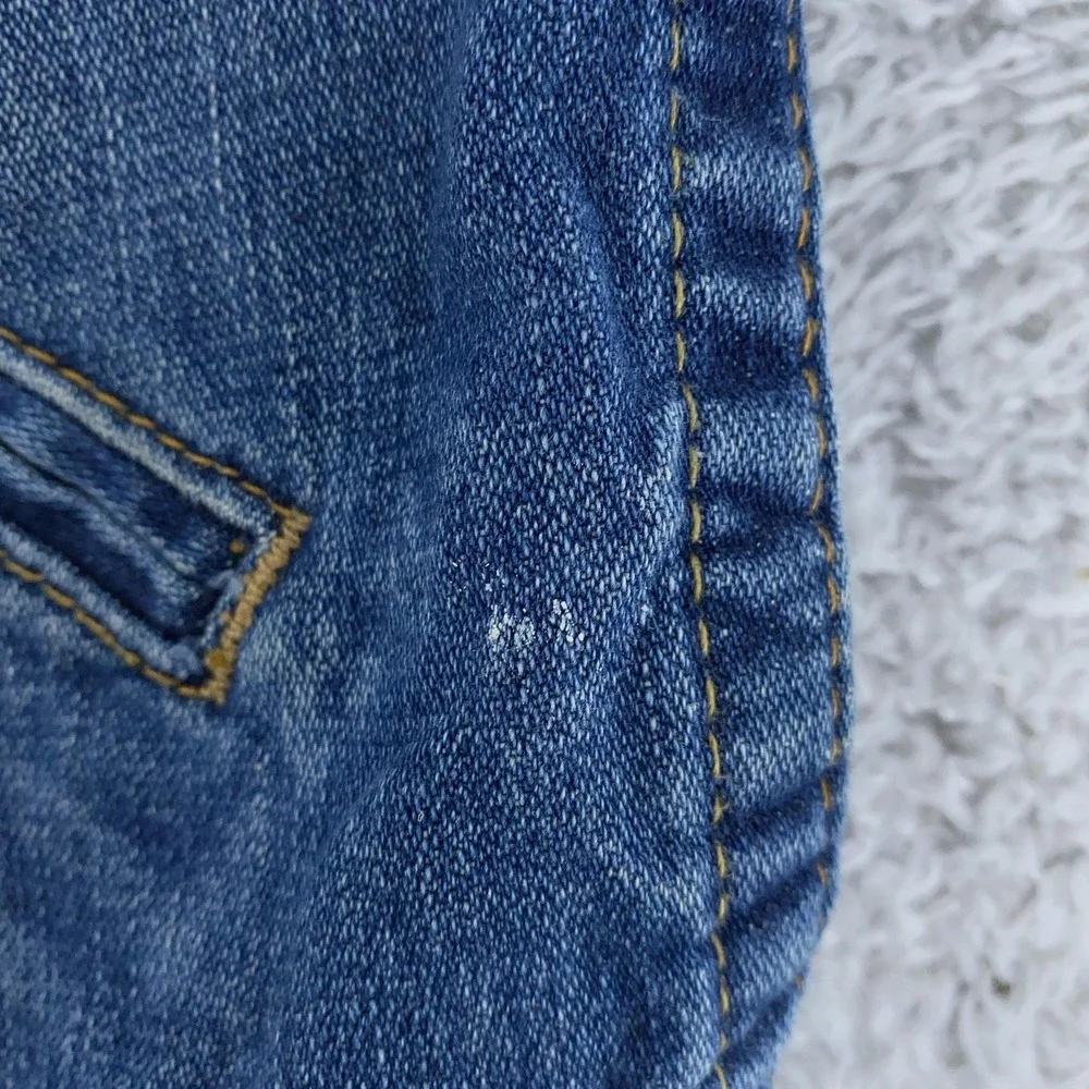 True Religion Denim Cut-off‎ Vest YOUTH KIDS XL Trucker Distressed Button Front